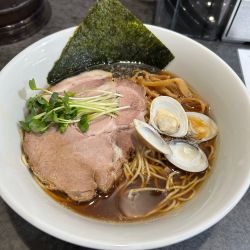 はまぐりそば（醤油）