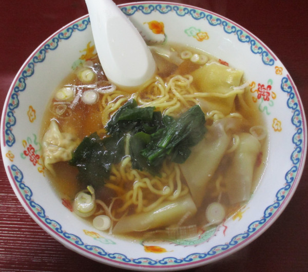 「ワンタンメン　500円」@だるまや食堂の写真