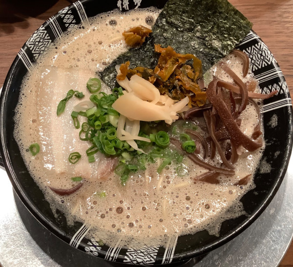 「ミニラーメン」@博多一双 新横浜ラーメン博物館店の写真