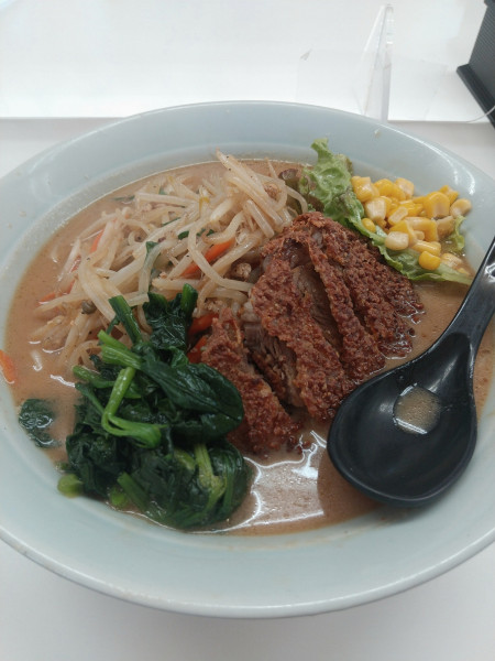 「味噌ポパイ」@ポパイらーめん 蓮田店の写真