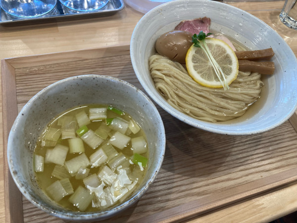 「味玉昆布水つけ麺塩¥1,160」@HONJO NOODLE HOUSEの写真