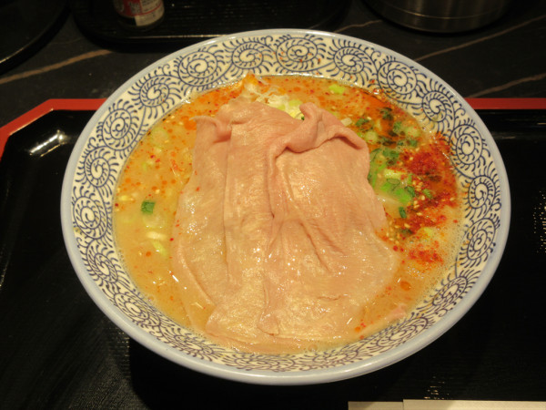 「たんしゃぶラーメン（950円）」@牛タン焼き 仙台 辺見 ルミネ立川店の写真