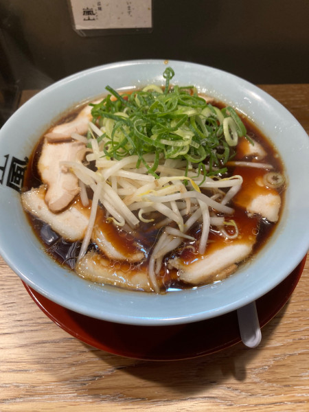 「黒龍ラーメン（８８０円）」@京の拉麺 嵐山の写真