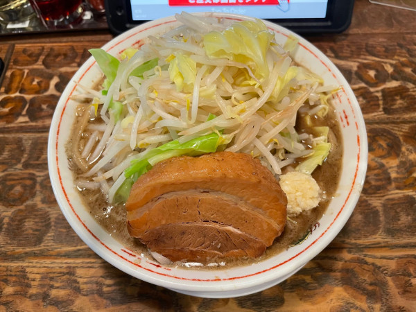 「煮干し豚そば」@つけめん・らーめん 活龍 茨大前店の写真