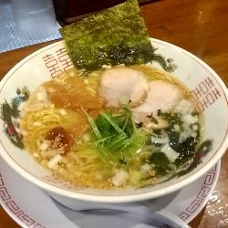 塩ラーメン（ランチＢセット７５０円）