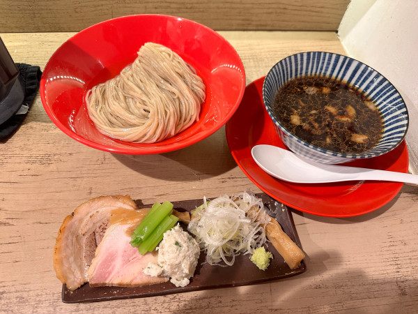 「昆布水醤油つけ麺」@上方中華そば 丸嘉の写真