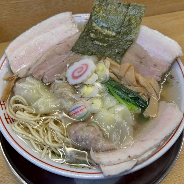 「ワンタンチャーシュー麺」@ラーメン丈の写真