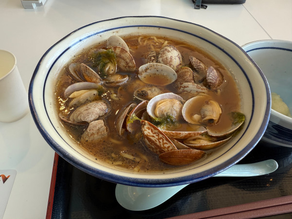 「あさり潮浜ラーメン」@駿州醤油らーめん 一滴家の写真