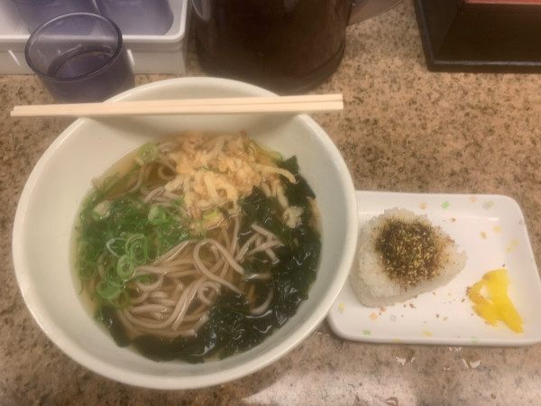 「モーニングセットそば 480円」@阪神そばの写真