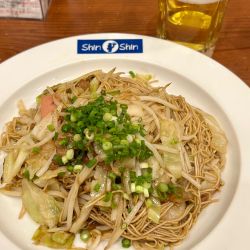 博多焼きらーめん＋生ビール