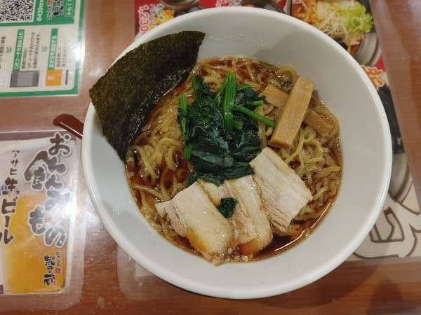 「長岡　生姜醤油らーめん大盛」@越後秘蔵麺 無尽蔵 かわぐち家の写真
