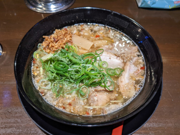 「あぶらかすそば」@いっちゃんラーメンの写真