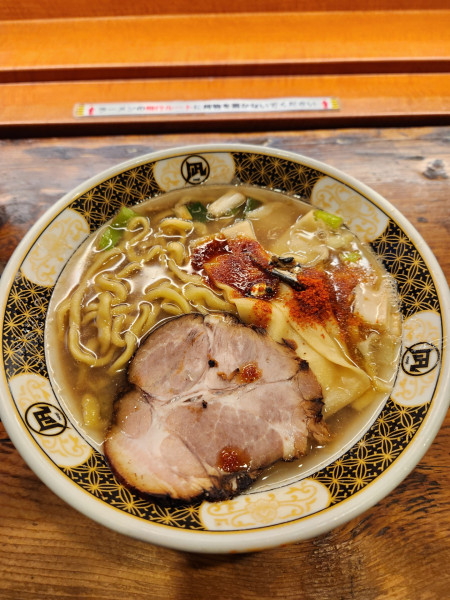 「すごい煮干ラーメン」@ラーメン凪 大宮店の写真