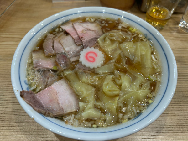 「ワンタンチャーシューメン」@らーめん 高尾の写真