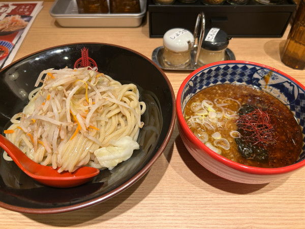「マー油味噌つけ麺」@つけ麺専門店 三田製麺所 八幡山店の写真