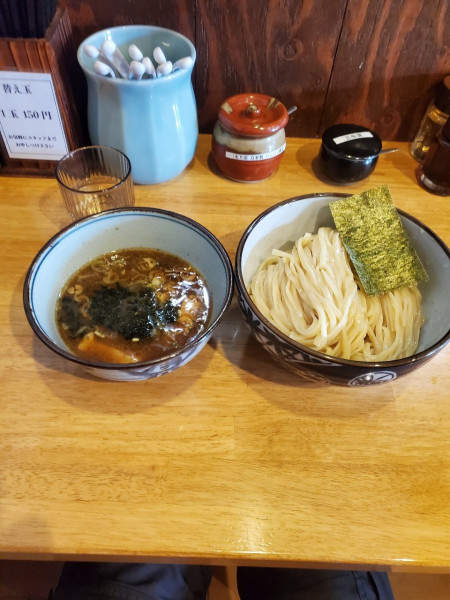 「つけ麺中盛@1050」@麺屋もり田 多治見店の写真