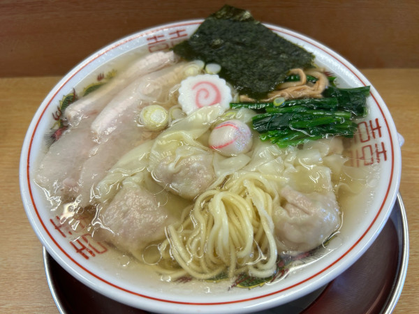 「ワンタン麺」@ラーメン丈の写真