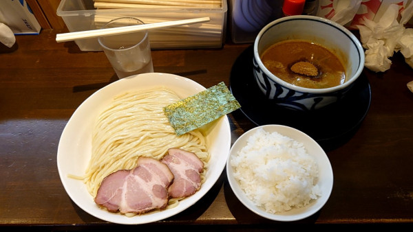 「鳥豚魚介豚骨つけめん」@ラーメン ますだやの写真
