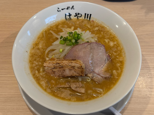 「味噌らーめん 980円」@らーめん はや川 警固店の写真
