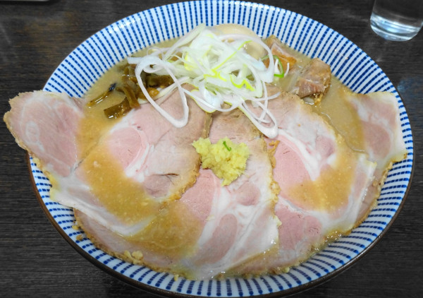 「灼味噌らーめん（1,200円）＋チャーシュー3枚＋味玉」@灼味噌らーめん 八堂八の写真