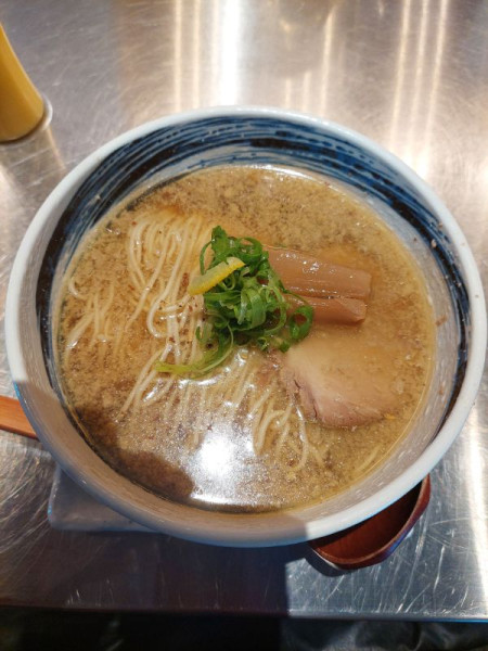 「濃厚煮干しそば＋成城ステーキミニ丼」@中華そば まるじの写真
