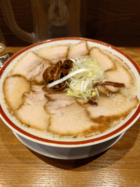 「肉そば大盛り  こってり」@田中そば店 蒲田店の写真