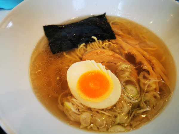 「タマシャモ塩」@やまむろラーメンの写真