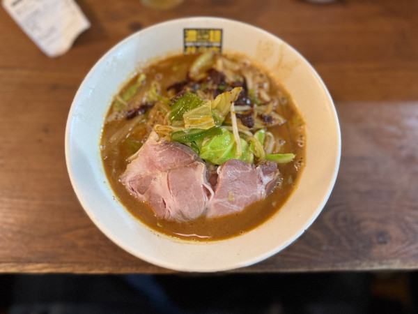 「ミニ辛辛濃菜麺(辛さ控えめ)930円」@濃菜麺 井の庄の写真