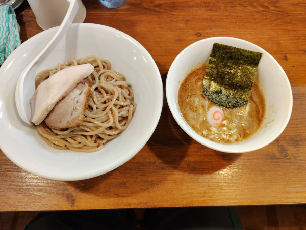 「つけめん（濃厚豚骨魚介）980円」@Trigo(トリーゴ)の写真