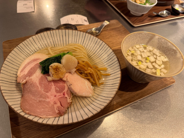 「帆立の昆布水つけ麺」@麺や くろえもんの写真