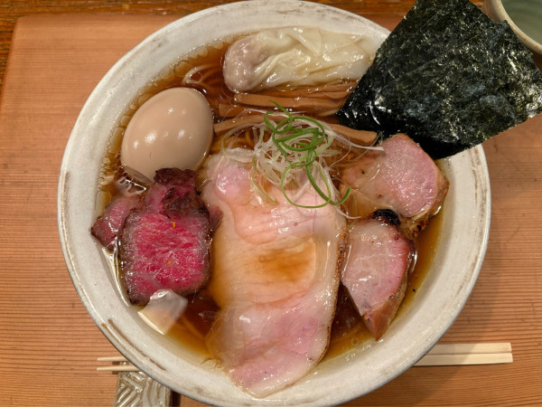「醤油らあめん　特上トッピング」@Homemade Ramen 麦苗の写真