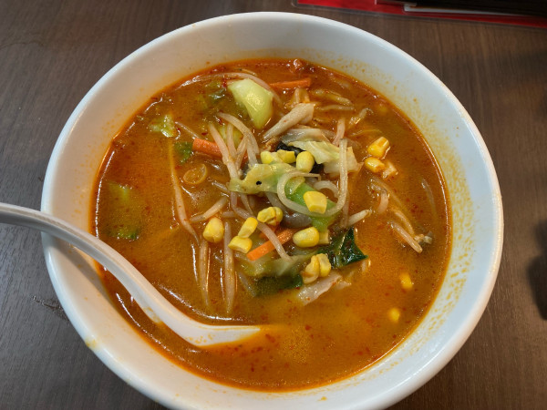 「刀削麺(味噌ver)」@中華菜館 林海餃子酒場の写真