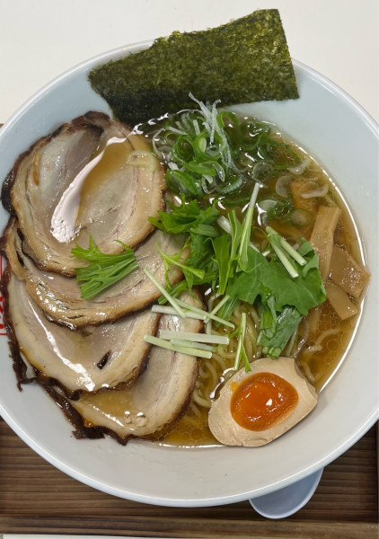 「チャーシューしょうゆラーメン」@ラーメンガキ大将 谷田部店の写真