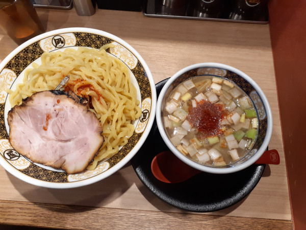 「すごい煮干しつけ麺、大盛」@すごい煮干ラーメン凪 多摩センター店の写真
