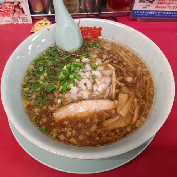 「ver5 たっぷり！生姜醤油ラーメン」@山岡家 川島店の写真