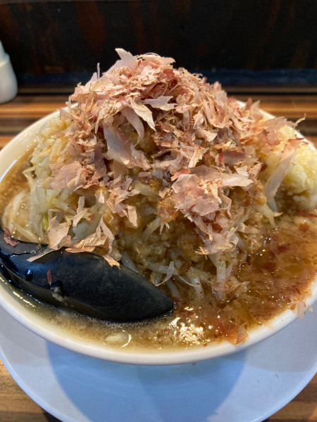 「ラーメン¥950」@ラーメン・つけ麺 笑福 大阪西中島店の写真