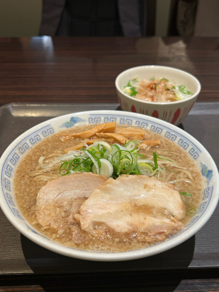 「極煮干し中華」@中華そば 雲ノ糸 鶴岡本店の写真