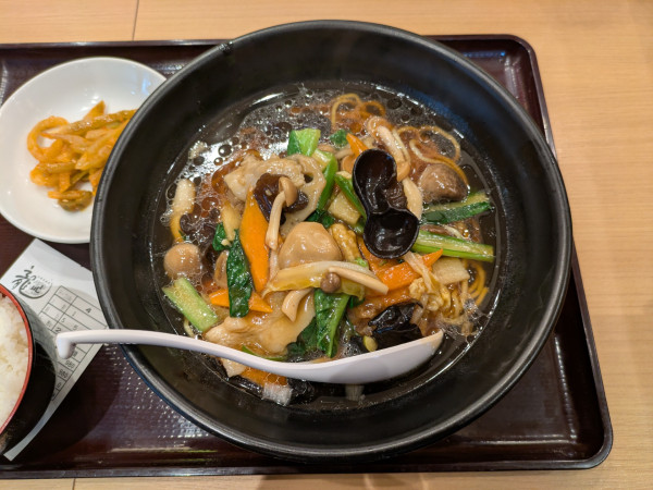 「五目タンメン：980円」@龍記 六本木店の写真