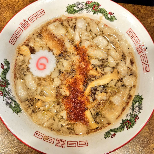 「背脂醤油つけ麺」@麺の蔵 かめだ屋の写真