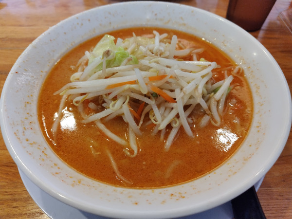 「みそ　※ちょい辛」@おおぎやラーメン 上田店の写真