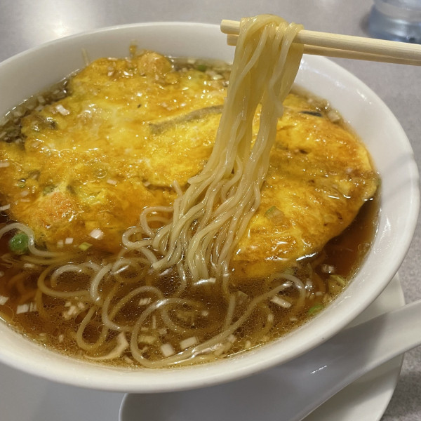 「蟹玉スープ麺（天津麺） 1,078円」@チャイナハウス 桂花楼の写真