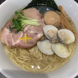 味玉付はまぐりそば〜塩〜