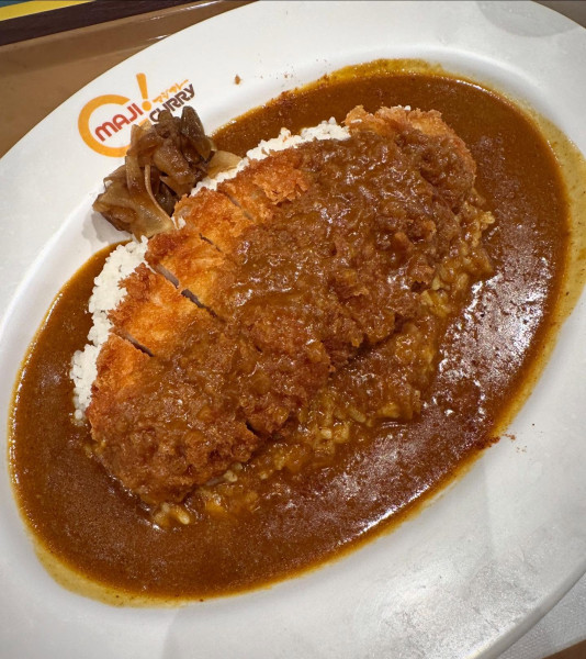 「豚カツカレー大盛り」@MAJI CURRY 有明ガーデン店の写真