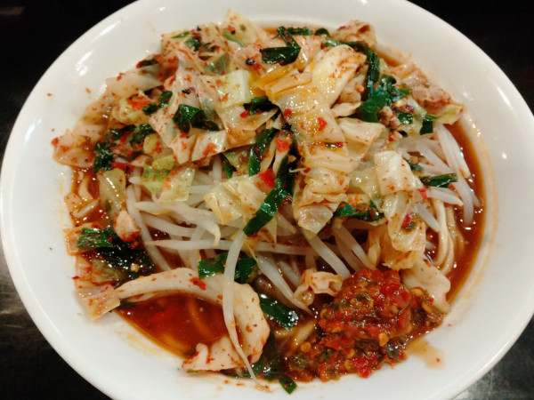 「極辛ラーメン野菜増し」@激辛拉麺 鷹の爪の写真