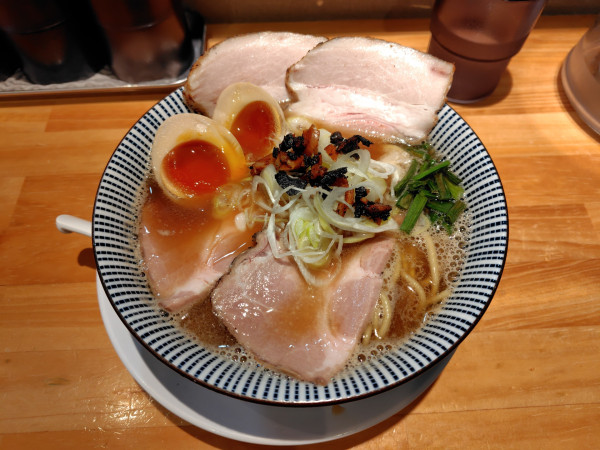 「トリトンらーめん1400円（限定）」@麺家 たけ田の写真