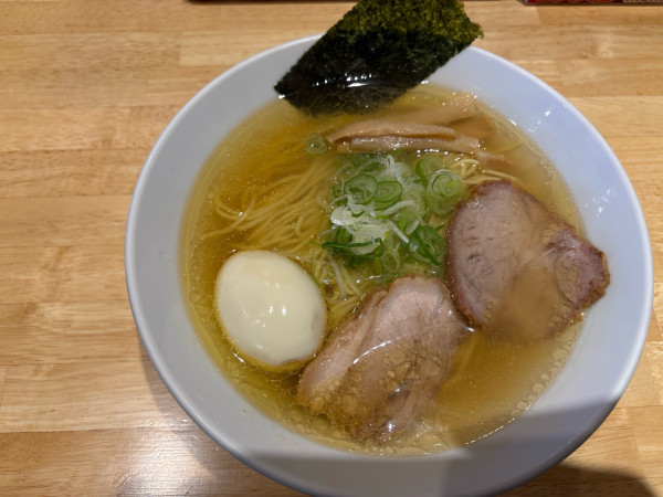 「塩ラーメン大盛味玉子」@ふる川の写真
