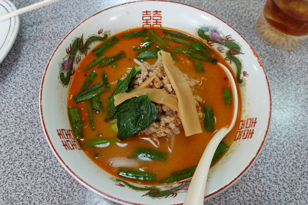 「四川担々ラーメン￥７５０」@長城飯店の写真