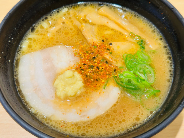 「札幌味噌らーめん 生姜のせ 570円」@かっぱ寿司 葛飾立石店の写真