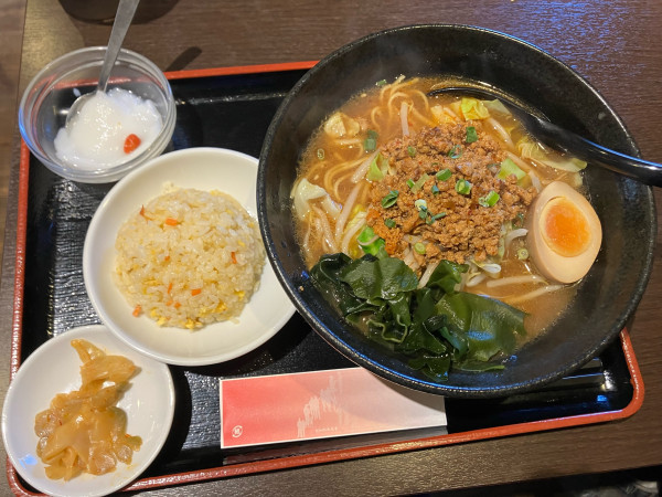 「味噌タンメン　880円」@香香苑の写真