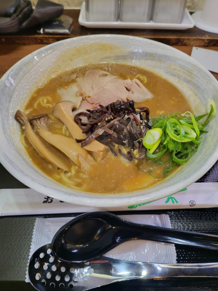 「アホニンニクとろみそ」@諏訪のラーメン なべや 食想人の写真